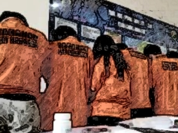 Ilustrasi Tahanan Satres Narkoba