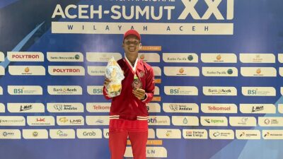 Achmad Fathir Pasiangan atlet Selancar Angin asal Makassar (Foto: Dok. Simpulrakyat)